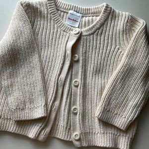 Hanna Anderson Knitted Button Cardigan
